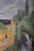 Paul Gauguin Green Christ USA oil painting artist